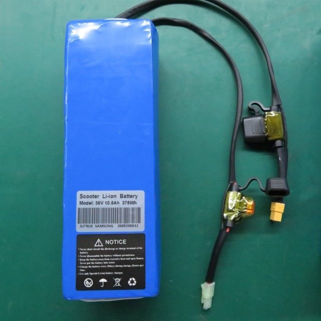 12v 18650 Battery Pack 2600mAh 36V 10,4Ah With XT60 For E Scooter