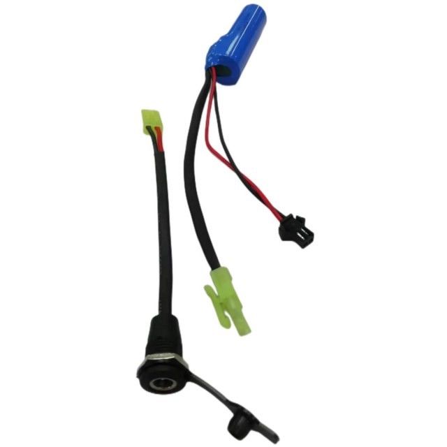 Μπαταρία αντλίας νερού SM-2P 18650 1s 3,7v 2000mAh με βύσμα φόρτισης DC5521