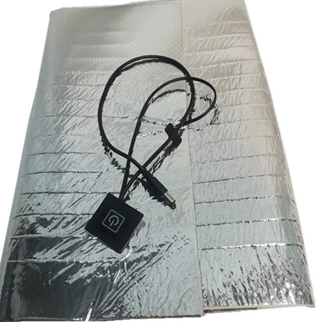 12V Αλουμινόχαρτο Μέγεθος Θέρμανσης 25x25cm 30x30cm 35x35cm Για Παράδοση Φαγητού