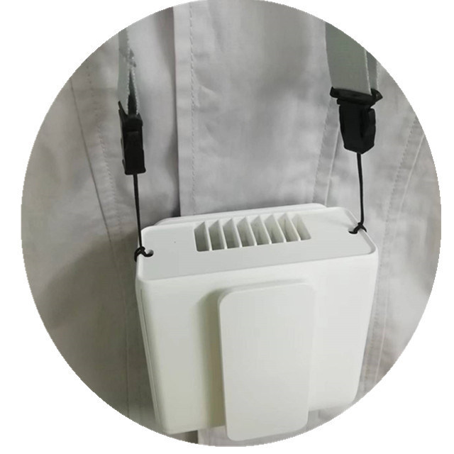 Πολυλειτουργικός προσωπικός ανεμιστήρας ζώνης που κρεμιέται στο λαιμό, ανεμιστήρας με κλιπ στη μέση, ενσωματωμένη μπαταρία 5000mAh, φορητοί φορητοί ανεμιστήρες USB 5V