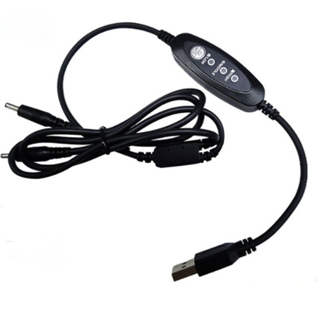 Καλώδιο Usb Dc χαμηλής τάσης 13cm Καλώδιο διακόπτη ρεύματος Usb ευθείας γωνίας