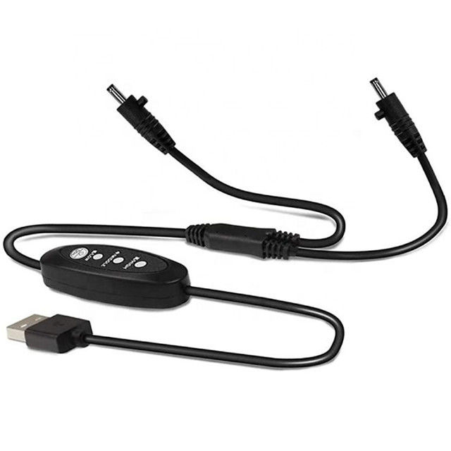 Καλώδιο Usb Dc χαμηλής τάσης 13cm Καλώδιο διακόπτη ρεύματος Usb ευθείας γωνίας