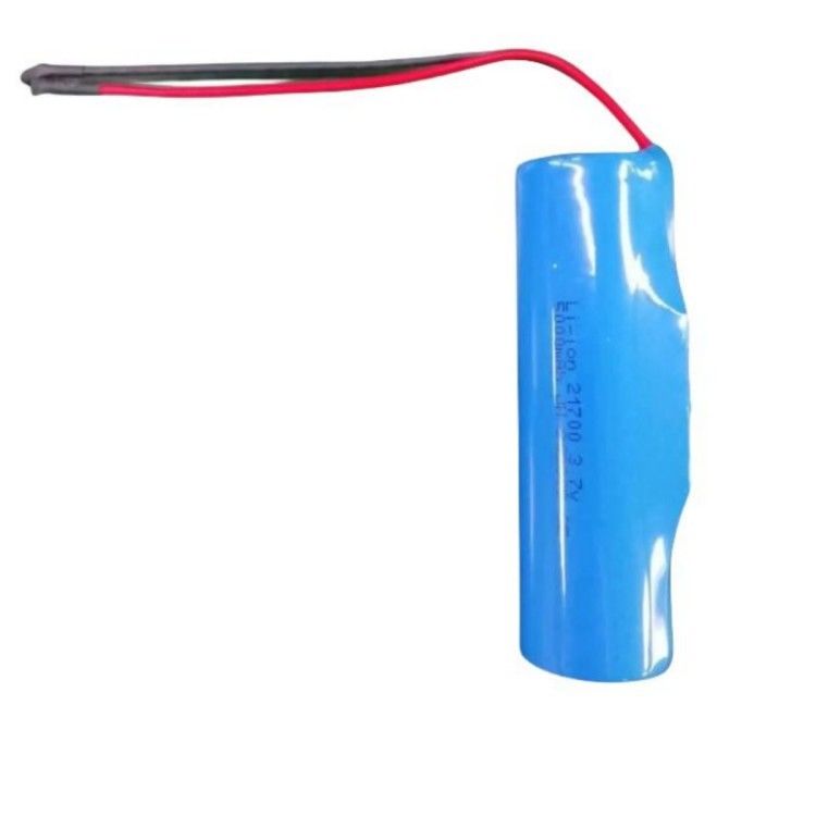 3.7V 5000mAh 21700 Pack με PCB και Leads 20 AWG για ηλεκτρονική συσκευή