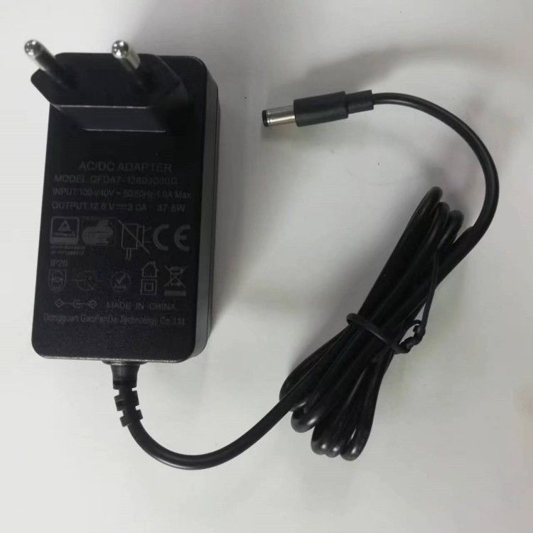 12.6v 3a AC Dc Adapter Charger European Standard Plug Dc5.5x2.1mm αρσενικό