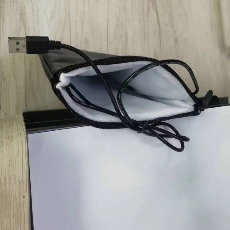 Μέγεθος 30x20cm Προσαρμοσμένη θέρμανση σακούλα με USB πλέκτη για τυρί Nacho γάλα