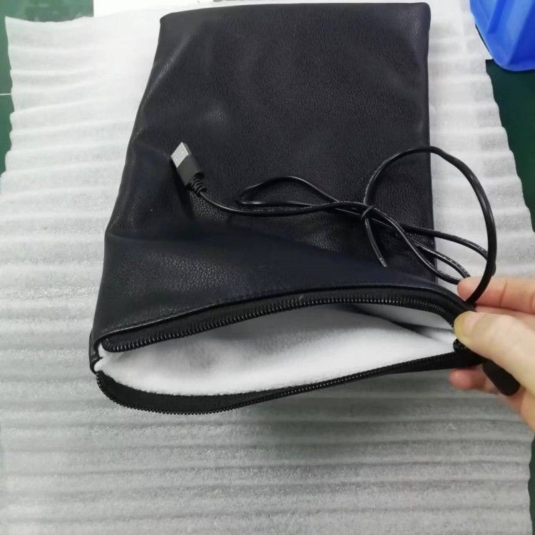 Μέγεθος 30x20cm Προσαρμοσμένη θέρμανση σακούλα με USB πλέκτη για τυρί Nacho γάλα