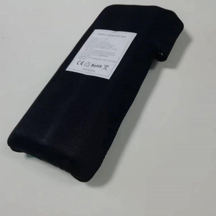 Ρούχα 12V 10Ah μπαταρία 11.1V Μαύρο ύφασμα τυλιγμένο με DC πρίζα φόρτισης για θέρμανση μπουφάν