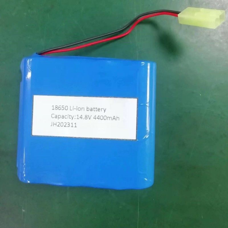 14.4V 4400mAh 18650 Πακέτο μπαταρίας κυψελών 4S2P με πλέγμα Tamiya για ασύρματο φως