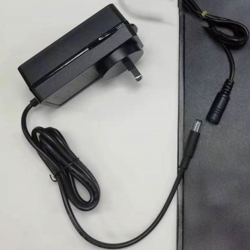 AU Stanard AC DC Adapter 24v 2.5A Φορτιστή DC 5.5x2.1mm Άντρας πλέκτης