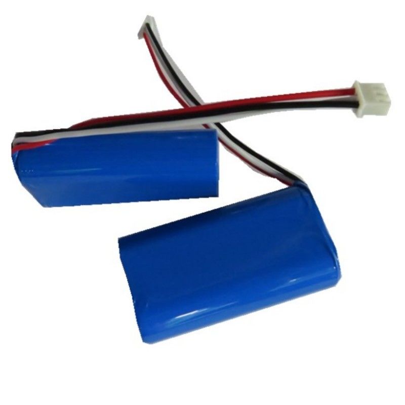 7.4V 2600mAh 18650 Πακέτο μπαταρίας κυψελών με 3 μοχλούς και 3-pin επαφή για Pos Machine