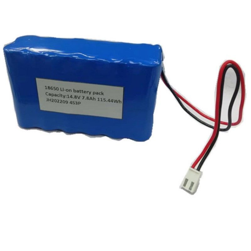 18650 Συσκευή μπαταρίας 4s3p 14.8V 7.8Ah μπαταρία με επαφή 2 πιν για φώτα LED