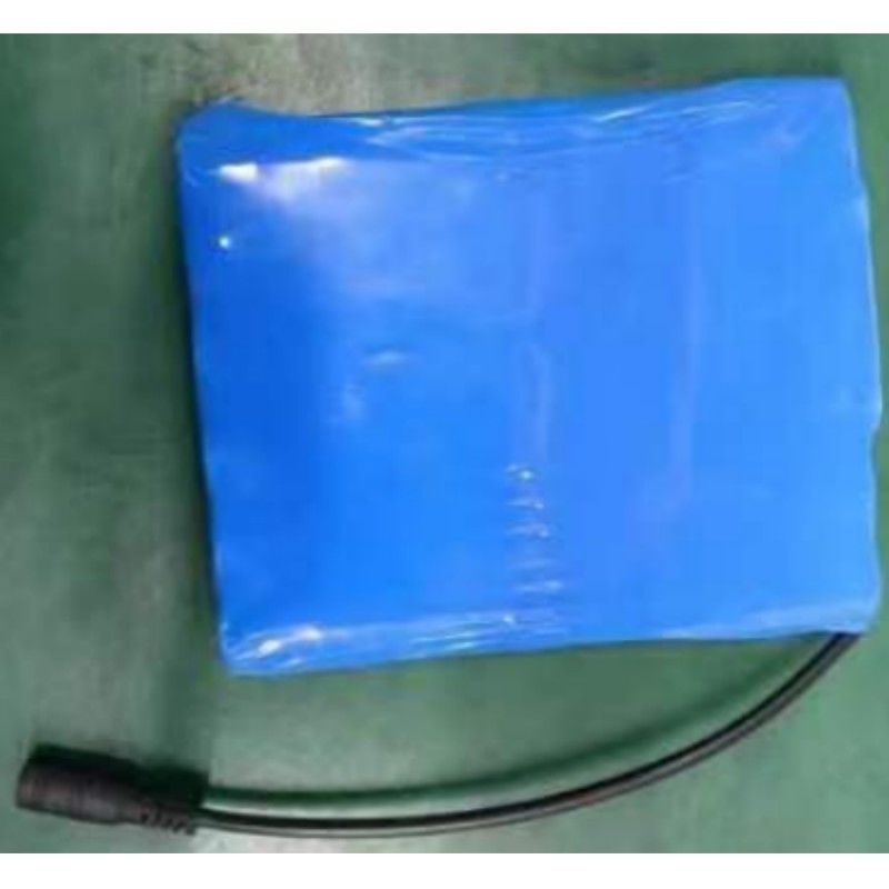 Σλιμ 18650 μπαταρίες 6S2P 22.2V 5Ah με DC 5.5x2.1mm συνδετήρα BMS επάνω