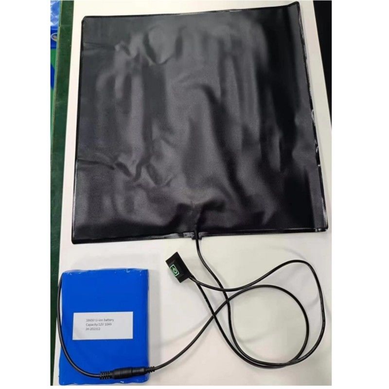 Προσαρμοσμένα 12V 10Ah μπαταρίες θέρμανση Pads Set PVC Pad 35x35cm Για Pizza Delivery Bag