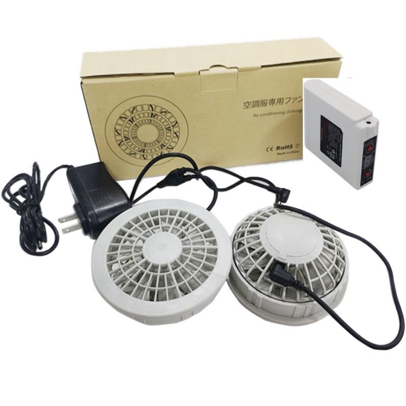 Συσκευή μπαταρίας ανεμιστήρα PSE 7.4V 5200mAh Συσκευή ανεμιστήρα ψύξης σακάτου 4 επίπεδα ταχύτητας ανέμου