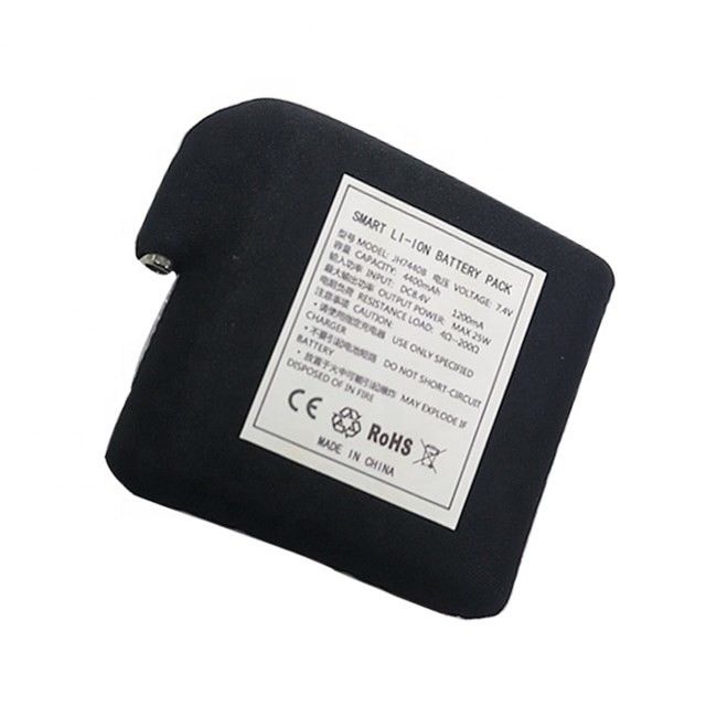 Μαύρο ύφασμα τυλιγμένη μπαταρία 7.4V 4400mAh 5200mAh 6400mAh 7000mAh μπαταρίες για θέρμανση γιλέκα