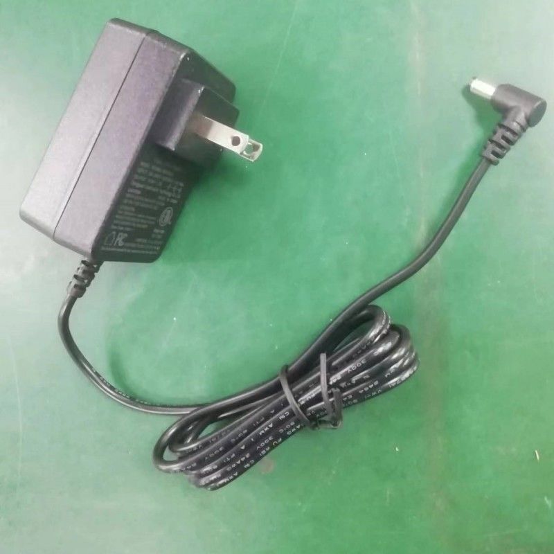 12V φορτιστή μπαταρίας 2A US Plug DC Bend Head 90° 2,1 mm Βαρέλι Jack Δύο Amp