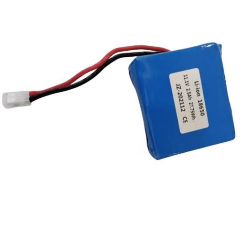 Συσκευή μπαταριών υψηλής εκφόρτισης 3S1P 18650 2500mAh 8C 11.1V μπαταρίες για ιατρικές συσκευές