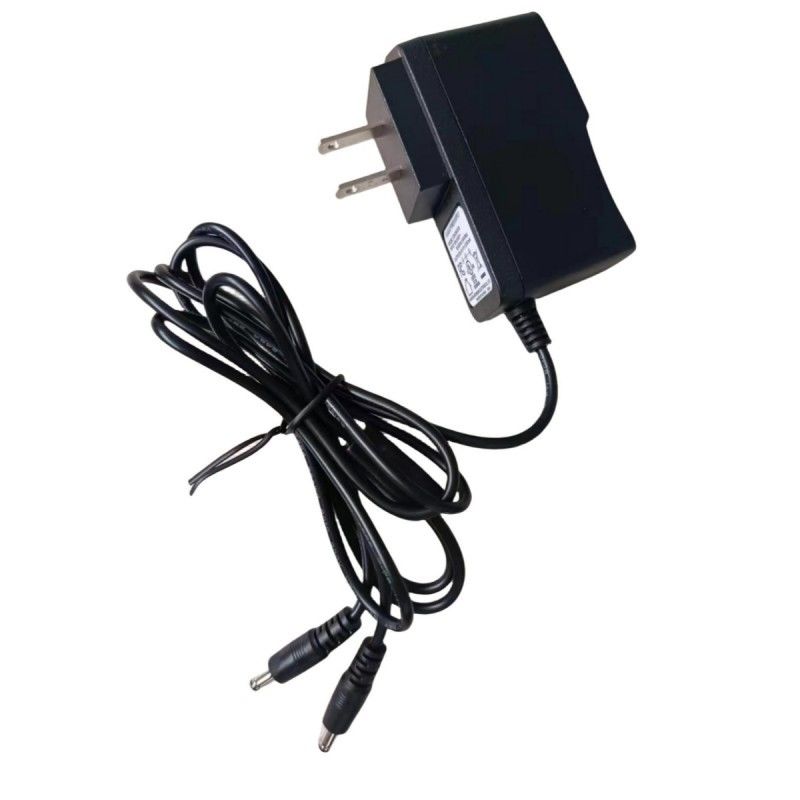Ημερικανικός τυπικός φορτιστής 8.4V 1.2A με δύο κεφαλές συνεχούς ρεύματος για θερμαινόμενη μπαταρία γάντι
