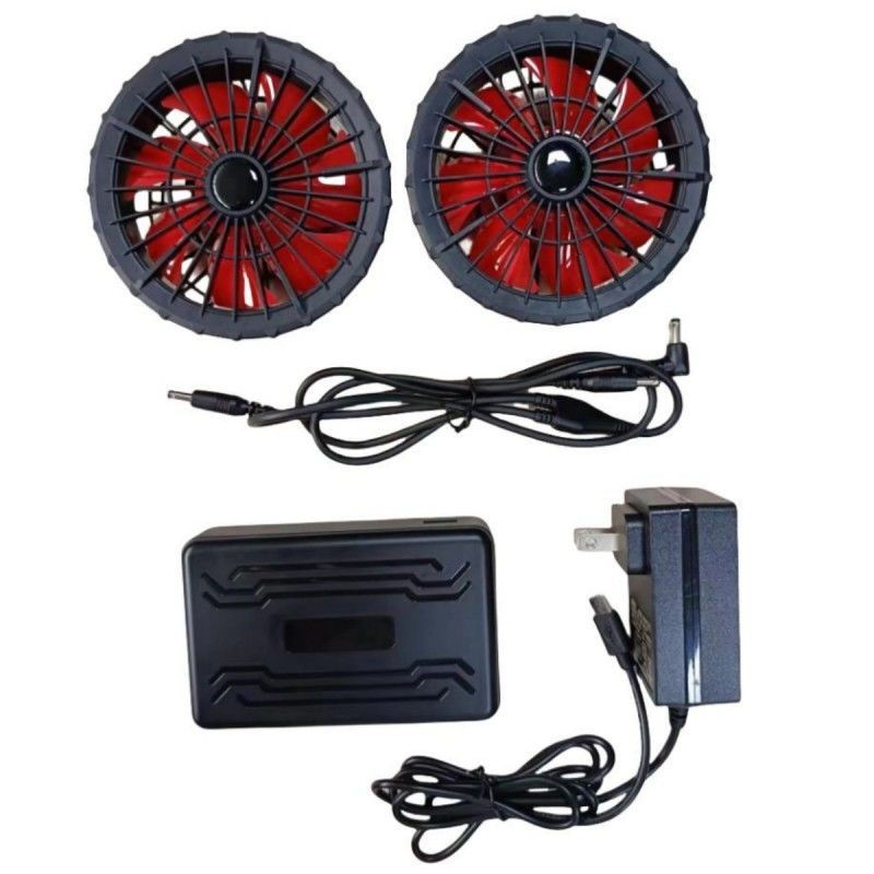Συσκευή μπαταρίας ανεμιστήρα 19V 20000mAh Για καλοκαιρινό γιλέκο ψύξης 12 ώρες εργασιακό χρόνο