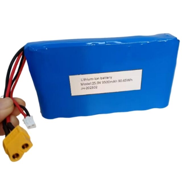 Προσαρμοσμένο πακέτο μπαταρίας 7s1p 18650 24V 3500mAh Για κινητήρα 350W με βύσμα Xt60