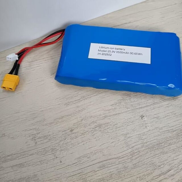 Προσαρμοσμένο πακέτο μπαταρίας 7s1p 18650 24V 3500mAh Για κινητήρα 350W με βύσμα Xt60